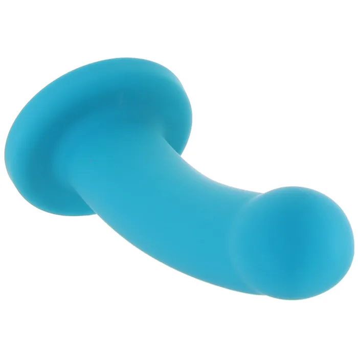 Anal Hux 7 Inch Silicone Dildo in Blue Sportsheets Anal Hux 7 Inch Silicone Dildo in Blue Sportsheets