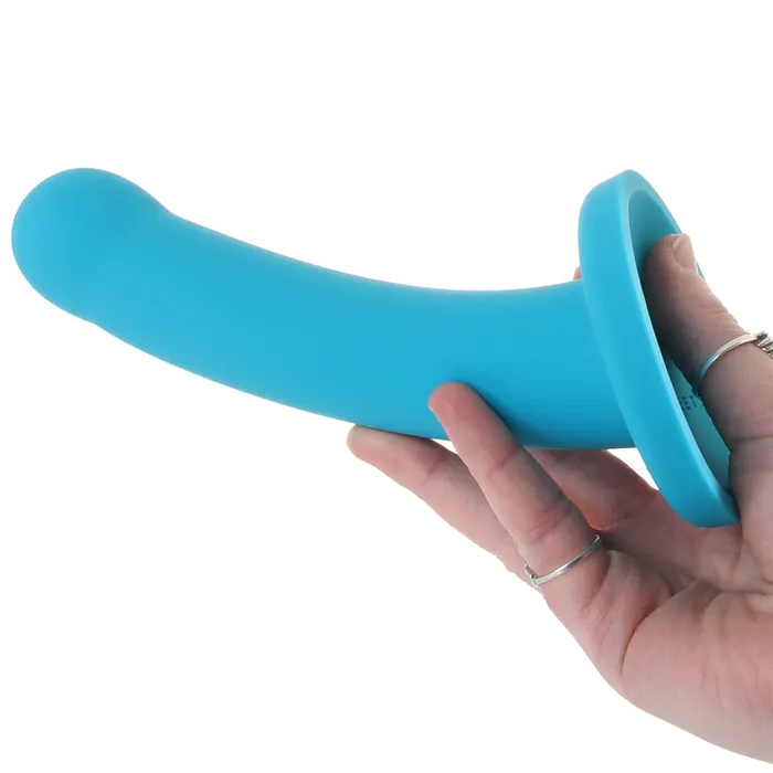 Anal Hux 7 Inch Silicone Dildo in Blue Sportsheets Anal Hux 7 Inch Silicone Dildo in Blue Sportsheets