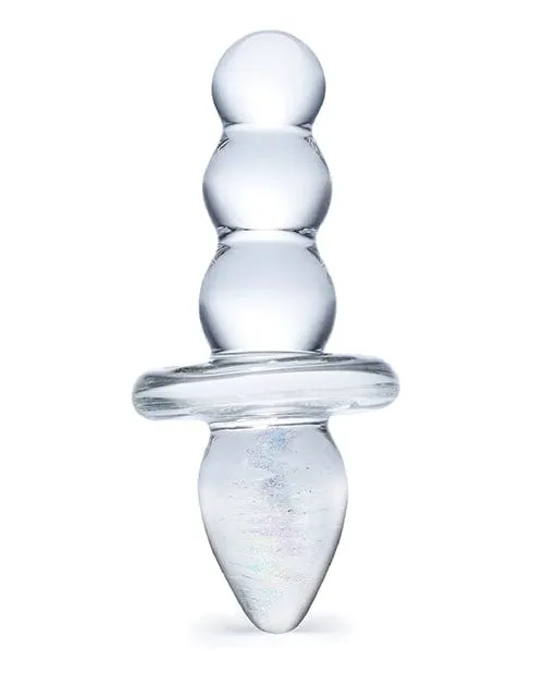 Glas Titus Beaded Glass Butt Plug Glas Anal Glas Titus Beaded Glass Butt Plug Glas Anal