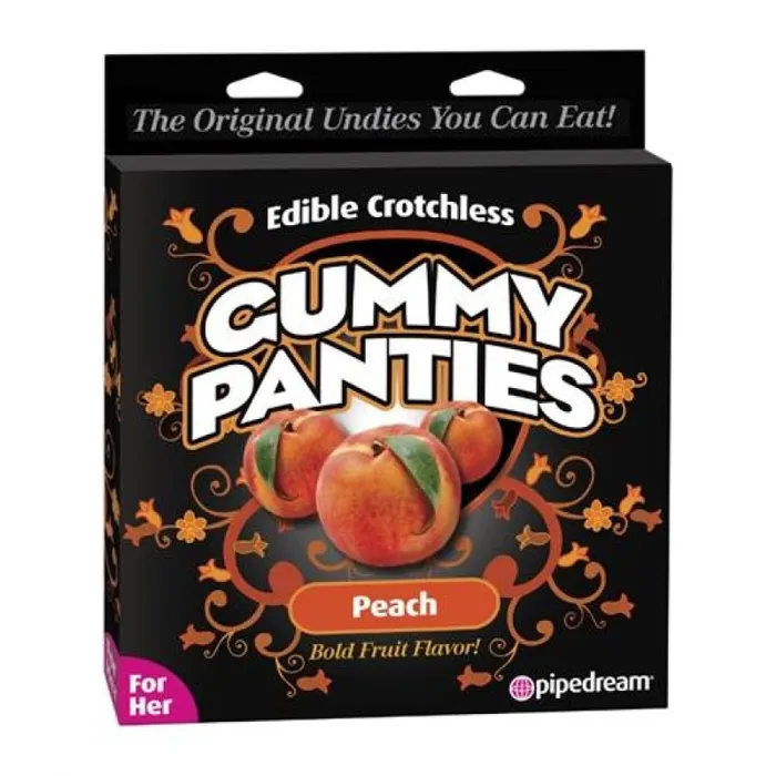 Pipedream Anal Gummy Panties for Her Peach Pipedream Anal Gummy Panties for Her Peach