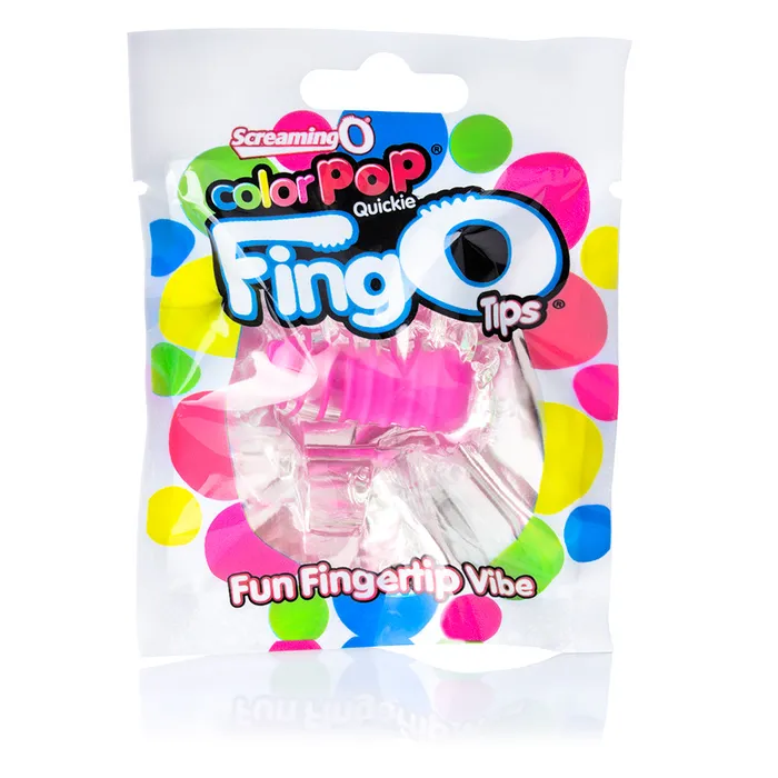 Fingo Tips Each Pink Screaming O Vibrators Fingo Tips Each Pink Screaming O Vibrators
