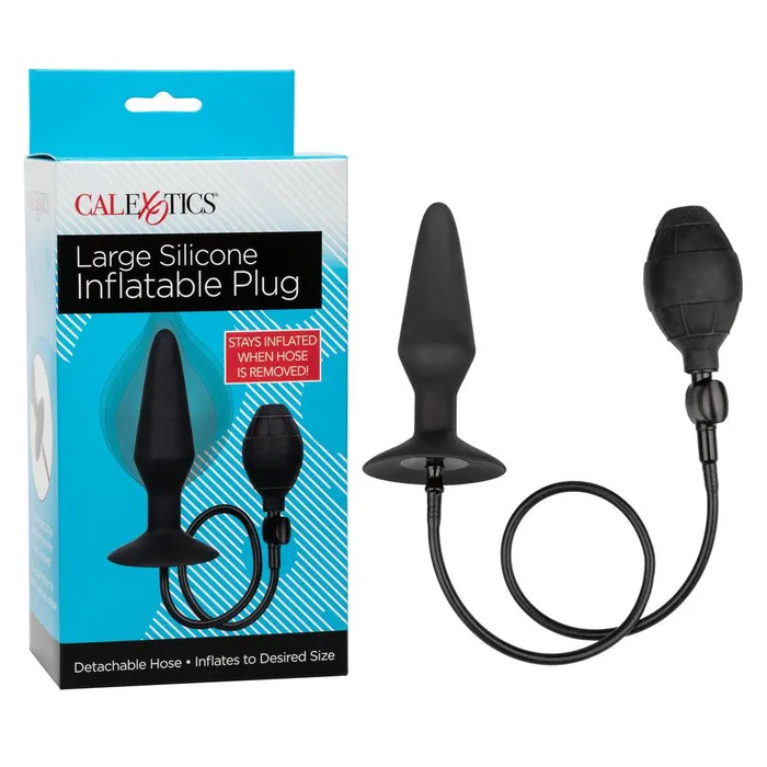 CalExotics Male Sex Toys Large Silicone Inflatable Plug CalExotics Male Sex Toys Large Silicone Inflatable Plug
