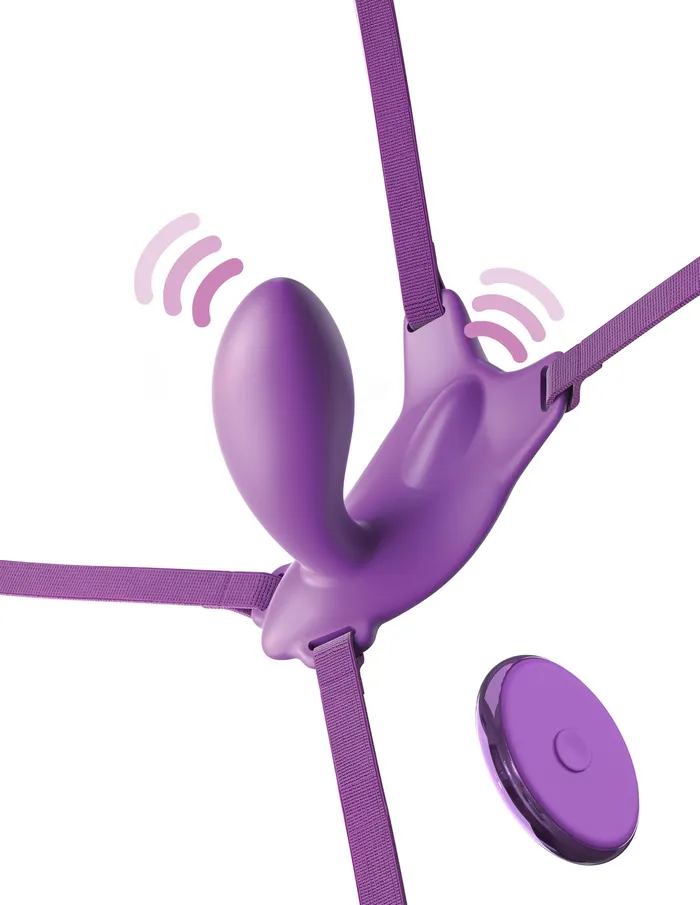 Female Sex Toys Pipedream Fantasy for Her Ultimate GSpot Butterfly Strapon Purple Female Sex Toys Pipedream Fantasy for Her Ultimate GSpot Butterfly Strapon Purple