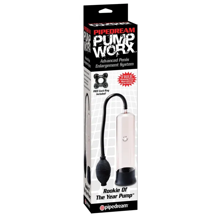 Pump Worx Rookie of the Year Pump Black Pipedream Anal Pump Worx Rookie of the Year Pump Black Pipedream Anal
